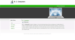 Desktop Screenshot of bc-computers.net